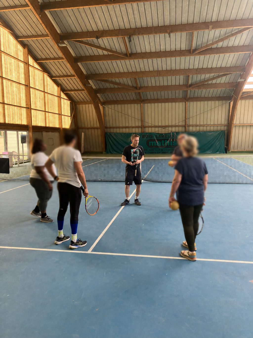 Séance Tennis Santé au TC Villennes